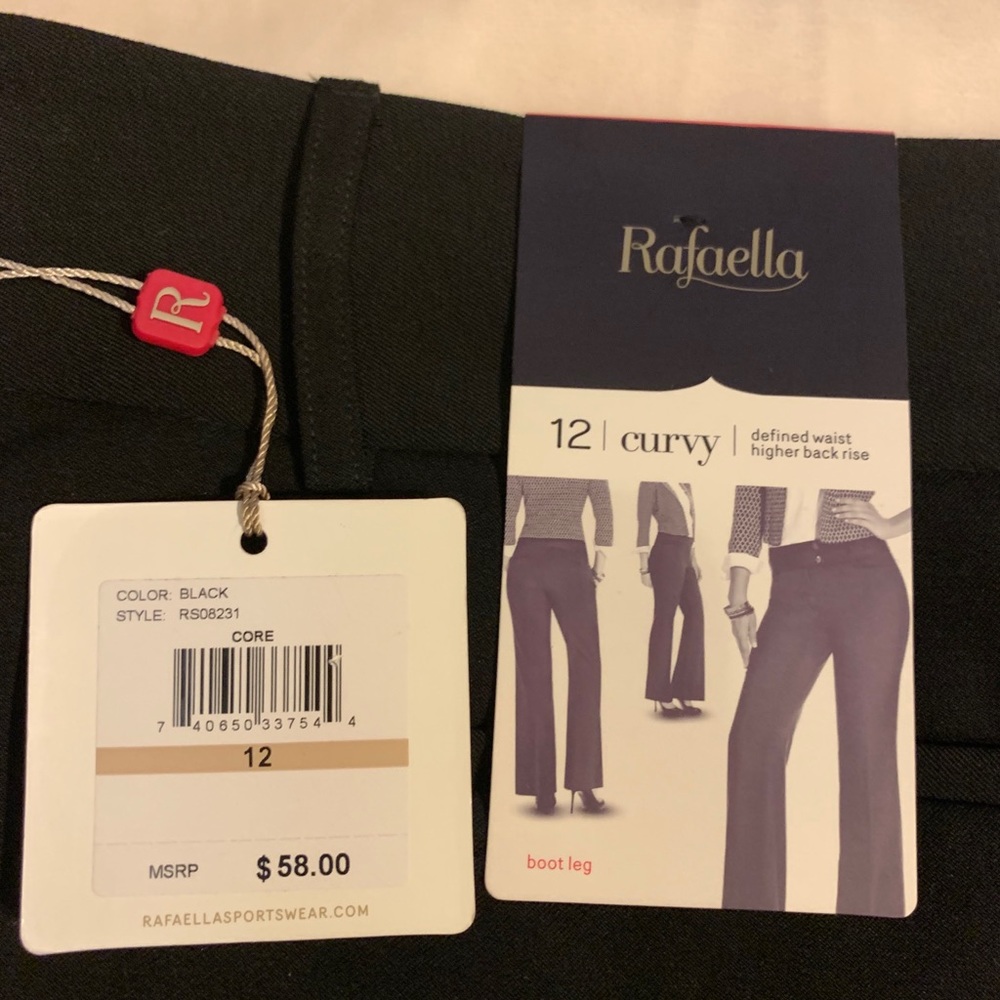Rafaella Curvy Bootcut Pants